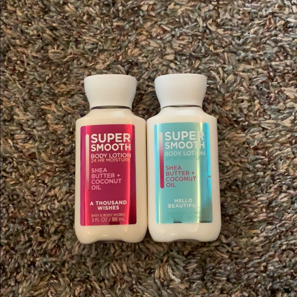 bath and body works super smooth body lotion